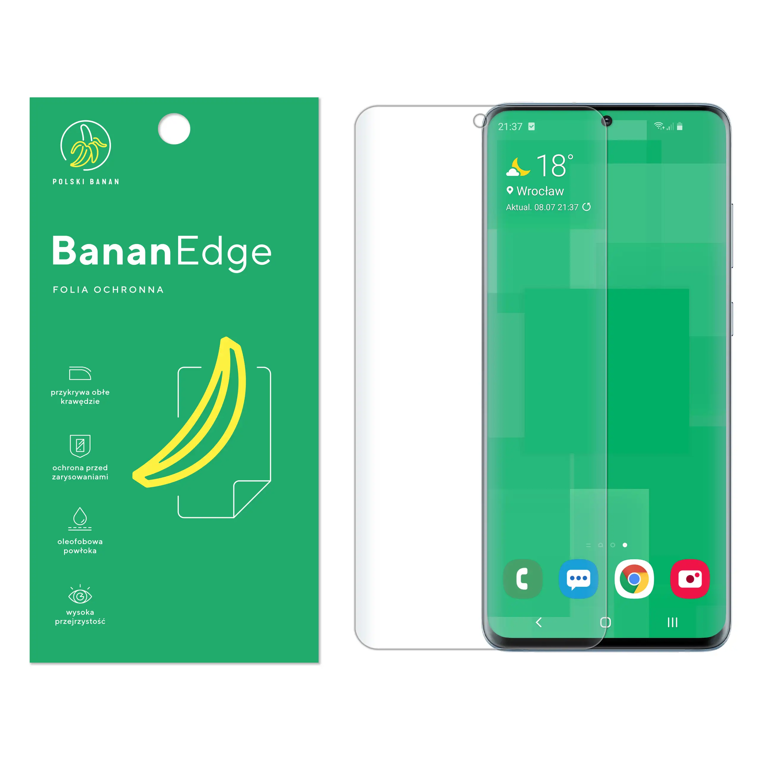 Folia ochronna Polski Banan BananEdge do Samsung Galaxy S20 Plus